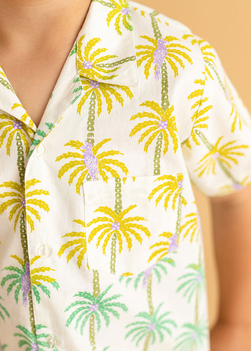 Boys Beach Theme Shirt - Cocotree